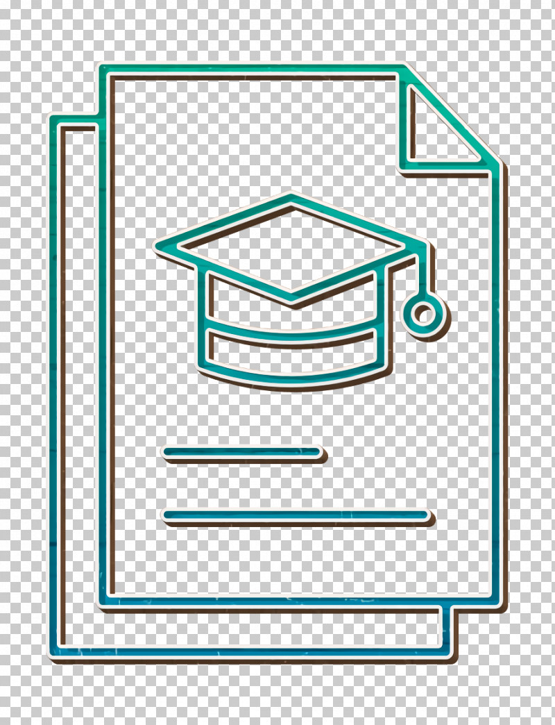 School Icon Graduation Icon Files And Folders Icon PNG, Clipart, Diagram, Files And Folders Icon, Graduation Icon, Line, Rectangle Free PNG Download