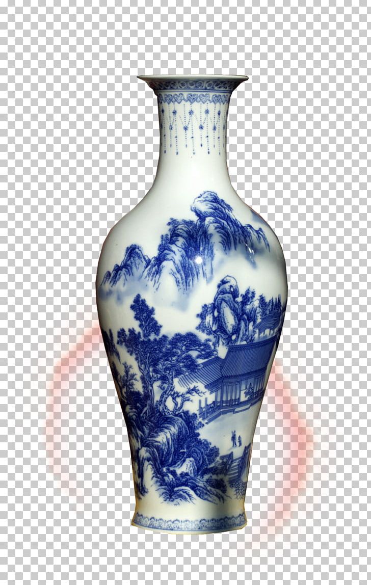 Jingdezhen Vase Blue And White Pottery Ceramic PNG, Clipart, Artifact, Blue And White Pottery, Ceramic, Ceramic Tile, Ceramic Vase Free PNG Download