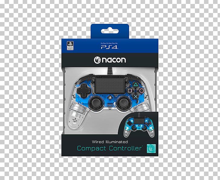NACON Compact Controller For PlayStation 4 Game Controllers Video Game PNG, Clipart, Blue, Electronic Device, Electronics, Gadget, Game Controller Free PNG Download