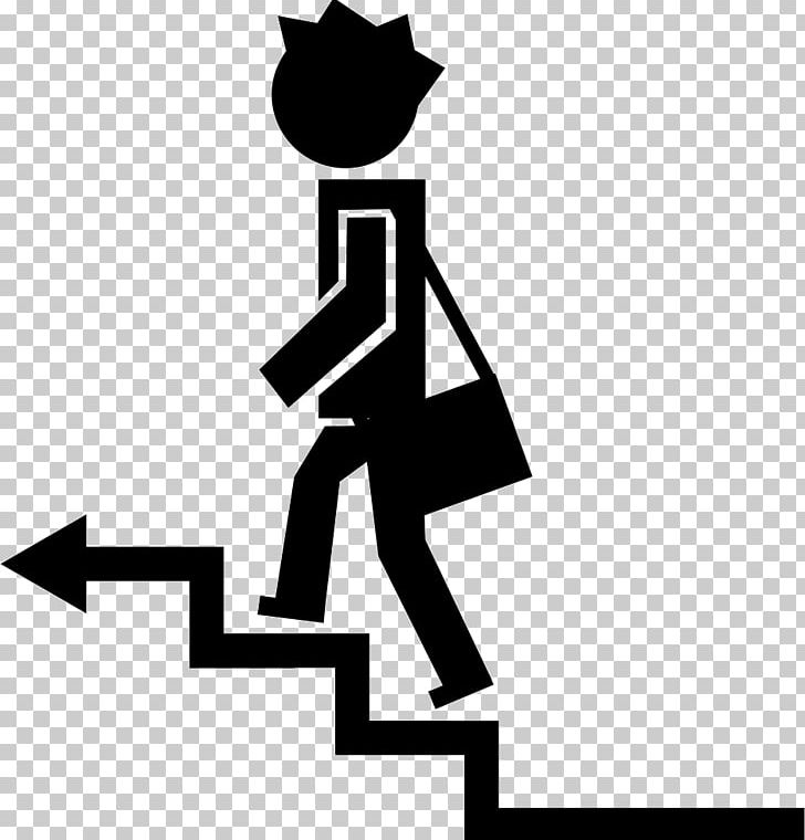 Stairs Computer Icons PNG, Clipart, Angle, Arrow, Artwork, Black, Black And White Free PNG Download