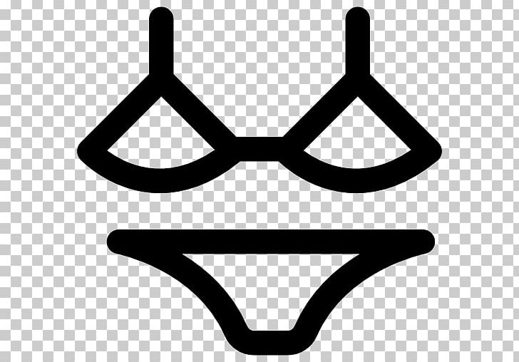 Computer Icons Swimsuit PNG, Clipart, Angle, Bikini, Black, Black And White, Clothing Free PNG Download