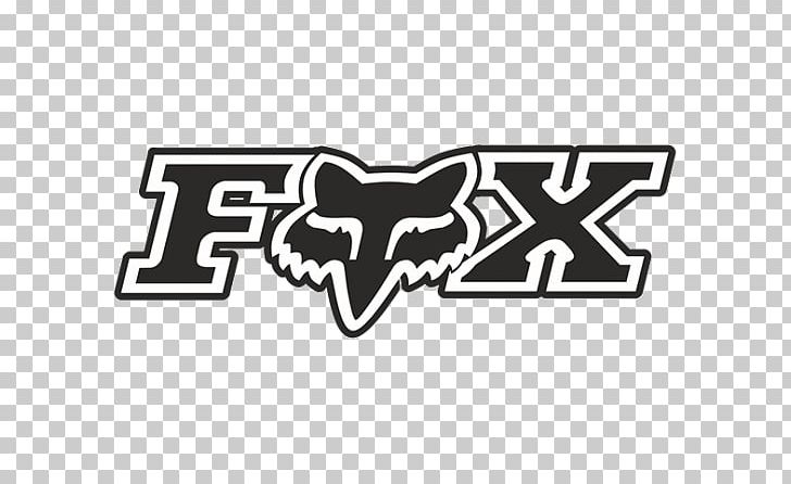 Fox Racing Logo Decal Clothing Motorcycle PNG, Clipart, Angle, Area, Bicycle, Black, Black And White Free PNG Download