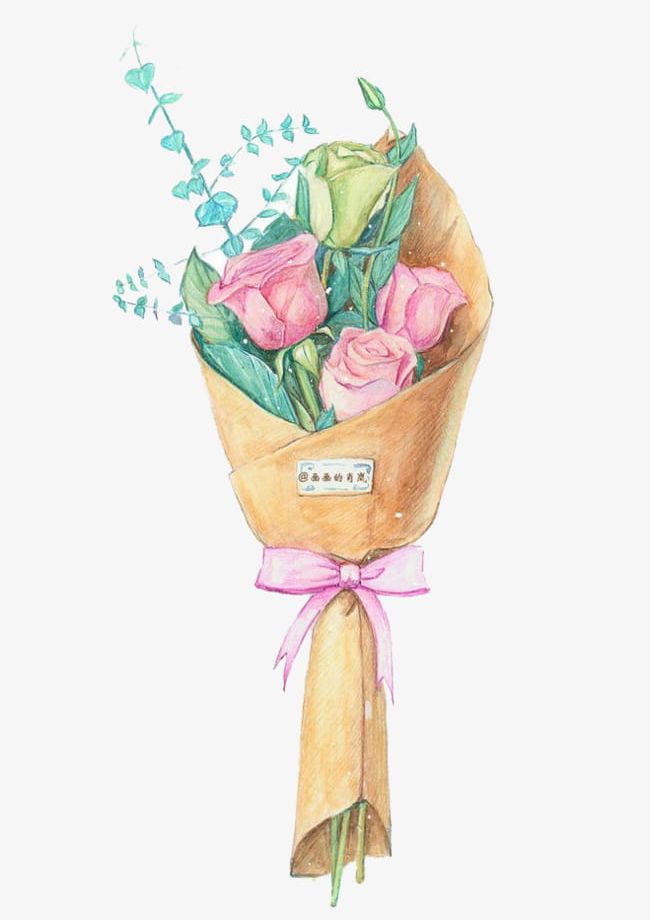 Watercolor Bouquet PNG, Clipart, Bouquet, Bouquet Clipart, Cartoon, Decorate, Flower Free PNG Download