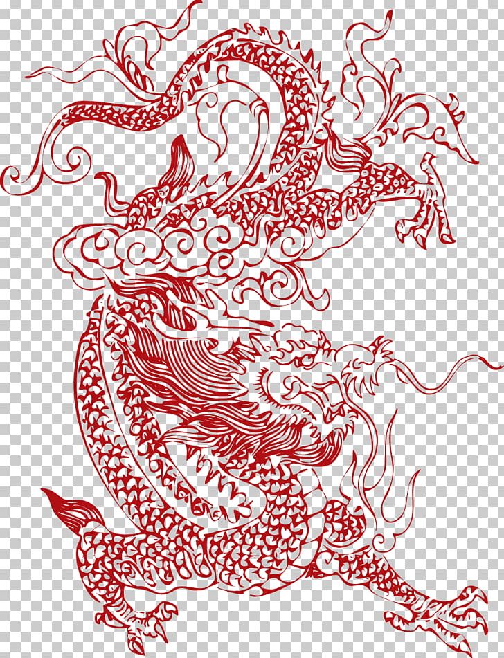 Chinese Dragon PNG, Clipart, Area, Art, Artwork, Black And White, Chinese Free PNG Download