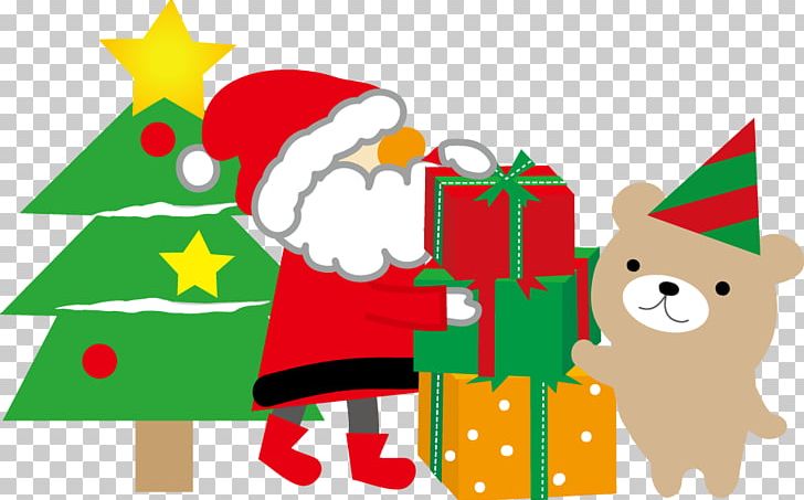 Santa Claus Christmas Tree クリスマスプレゼント PNG, Clipart, Art, Campervans, Christmas, Christmas Card, Christmas Decoration Free PNG Download