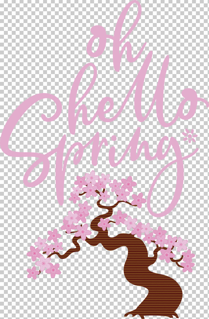 Oh Hello Spring Hello Spring Spring PNG, Clipart, Calligraphy, Hello Spring, Logo, Magenta, Palette Free PNG Download