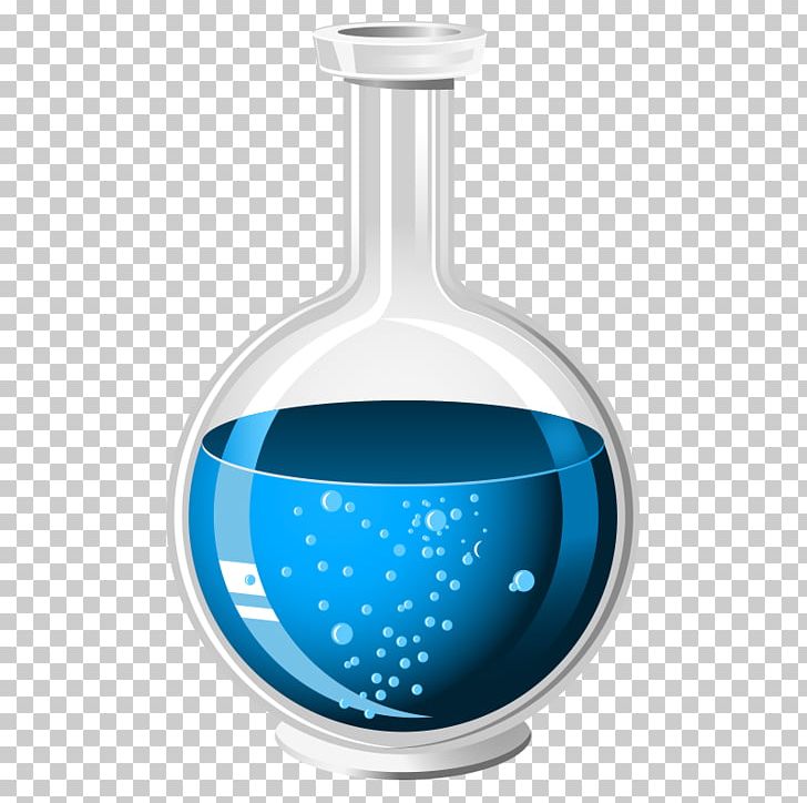 Laboratory Flask Chemistry Erlenmeyer Flask PNG, Clipart, Android, Barware, Blue, Bottle, Chemical Free PNG Download