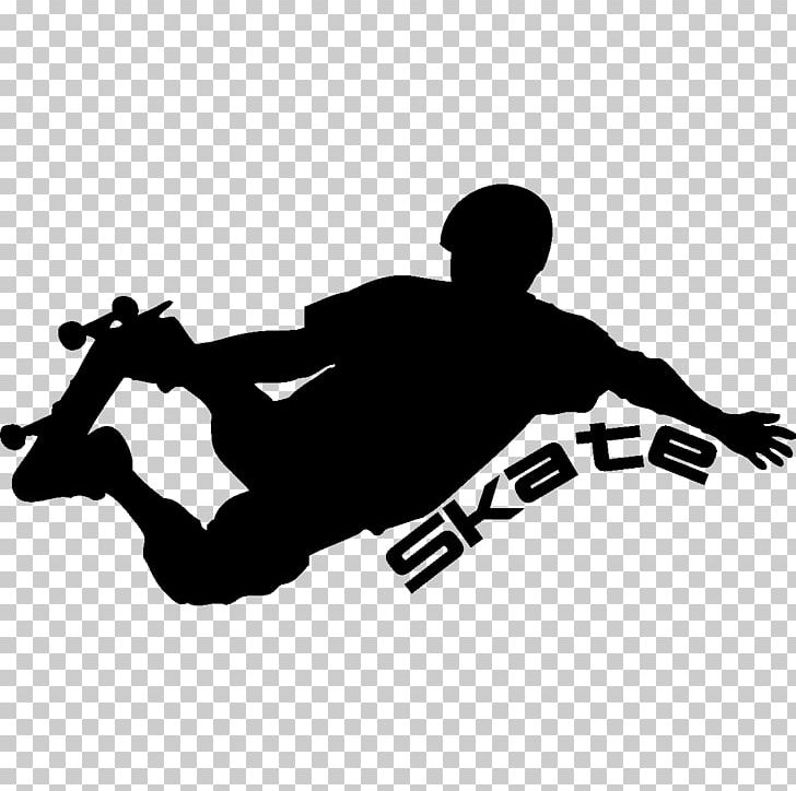 Skateboarding Sport Wall Decal PNG, Clipart, Angle, Black, Black And ...