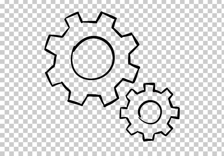 Computer Icons Symbol Gear PNG, Clipart, Angle, Area, Auto Part, Black And White, Circle Free PNG Download
