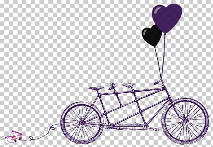 Wedding Invitation Tandem Bicycle RSVP PNG, Clipart, Bicycle, Bicycle Accessory, Bicycle Frame, Bicycle Part, Bicycle Wheel Free PNG Download