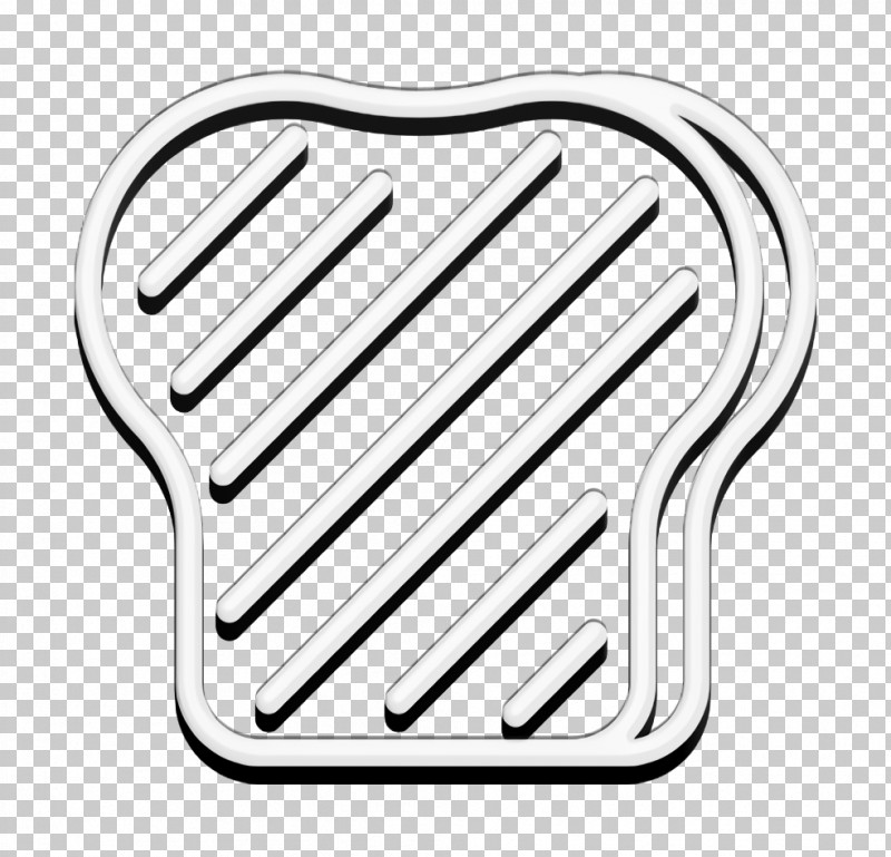 Toast Icon Gastronomy Icon PNG, Clipart, Gastronomy Icon, Geometry, Line, Line Art, M Free PNG Download