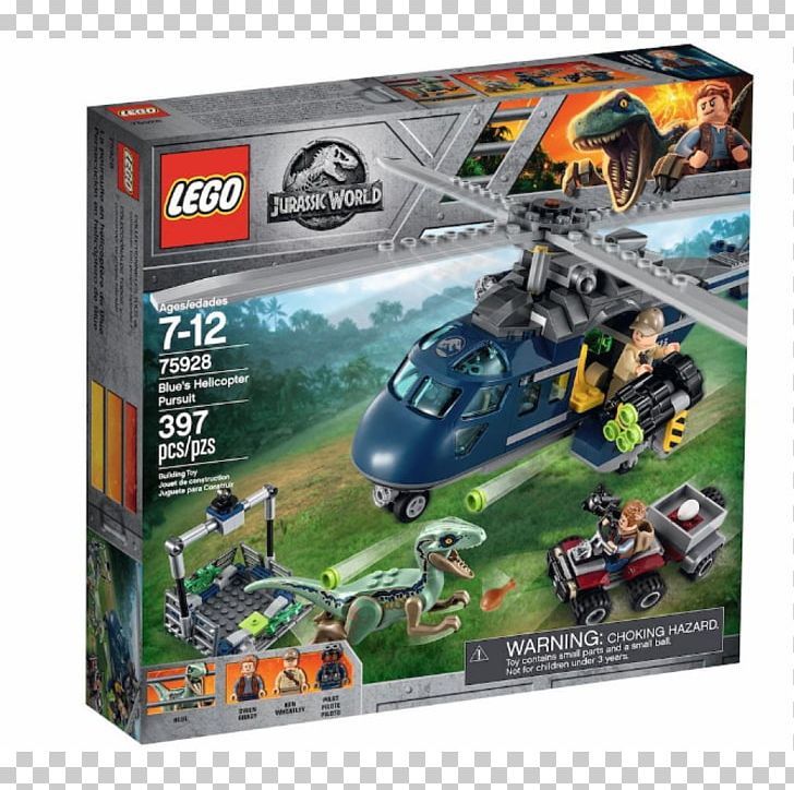 LEGO Jurassic World Blue's Helicopter Pursuit 75928 Lego Duplo Lego Juniors PNG, Clipart,  Free PNG Download