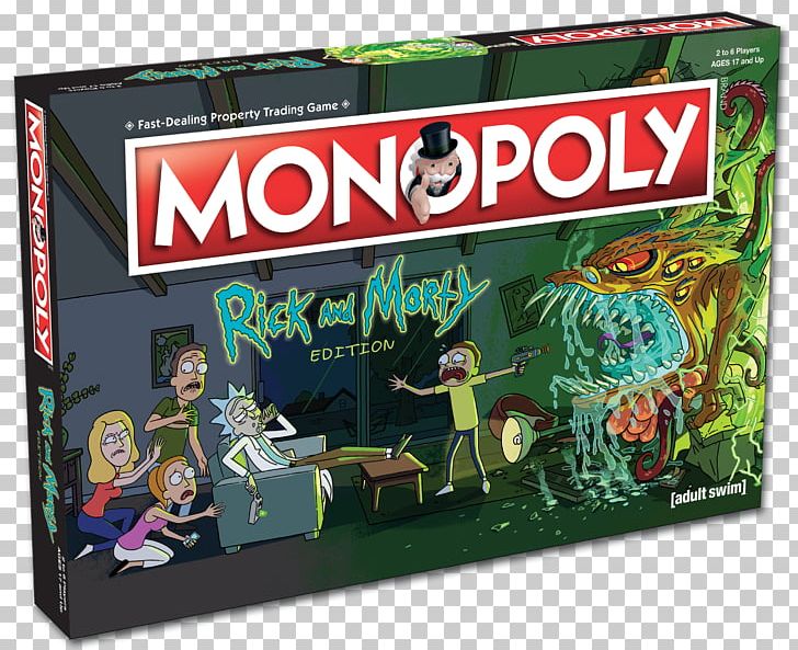 Winning Moves Monopoly Rick Sanchez USAopoly Monopoly Morty Smith PNG, Clipart, Board Game, Game, Monopoly, Monopoly Money, Morty Smith Free PNG Download