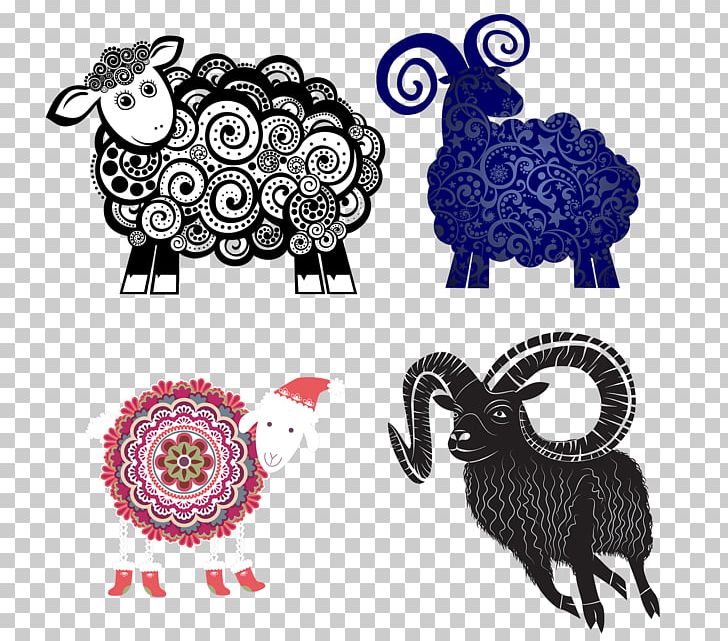 Chinese New Year Goat Chinese Calendar Rooster PNG, Clipart, Animals, Black Sheep, Brand, Cartoon Sheep, Chinese Calendar Free PNG Download