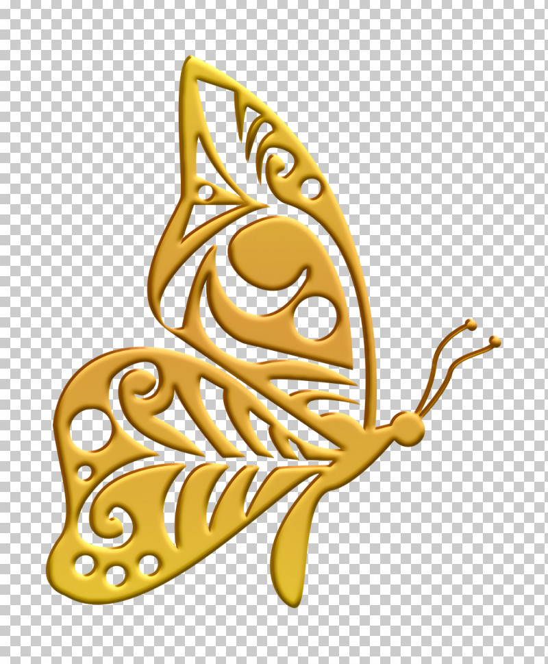 butterfly side outline clip art