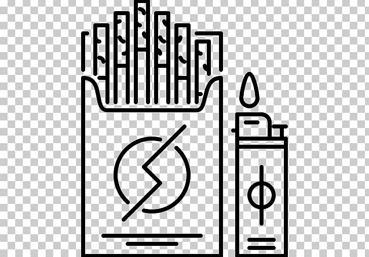 Computer Icons Cigarette PNG, Clipart, Angle, Area, Black, Black And White, Brand Free PNG Download