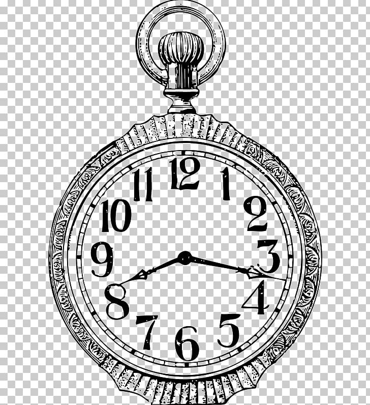 Pocket Watch T-shirt Drawing PNG, Clipart, Area, Black And White, Body Jewelry, Chain, Charms Pendants Free PNG Download
