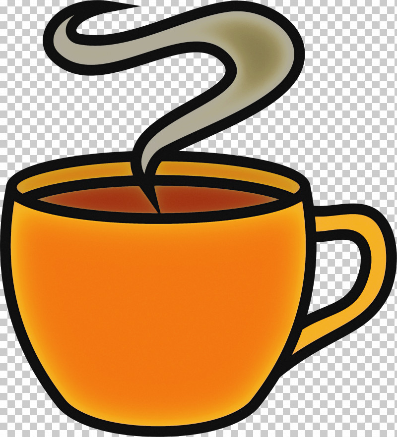 Coffee Cup PNG, Clipart, Coffee Cup, Cup, Drinkware, Orange, Serveware Free PNG Download