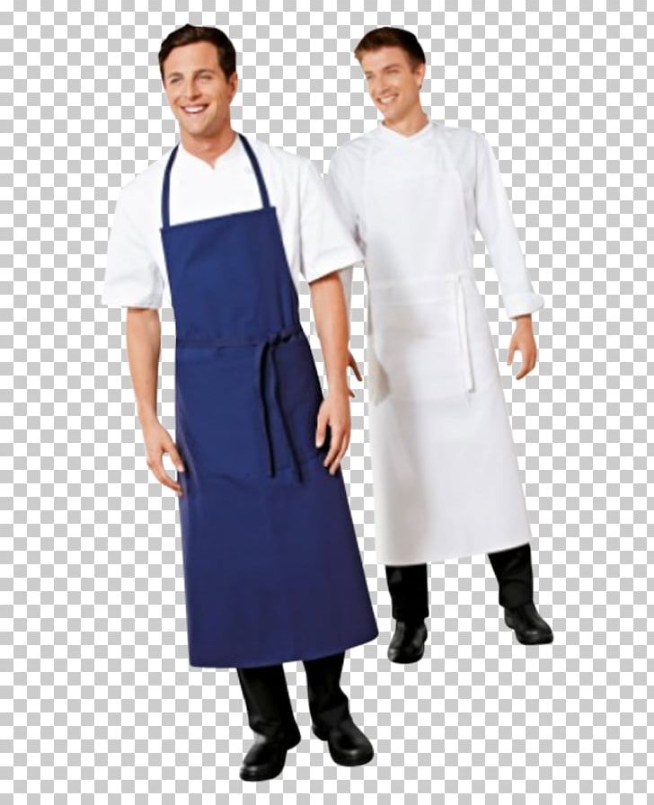 Chef's Uniform Apron White Blue Lab Coats PNG, Clipart,  Free PNG Download