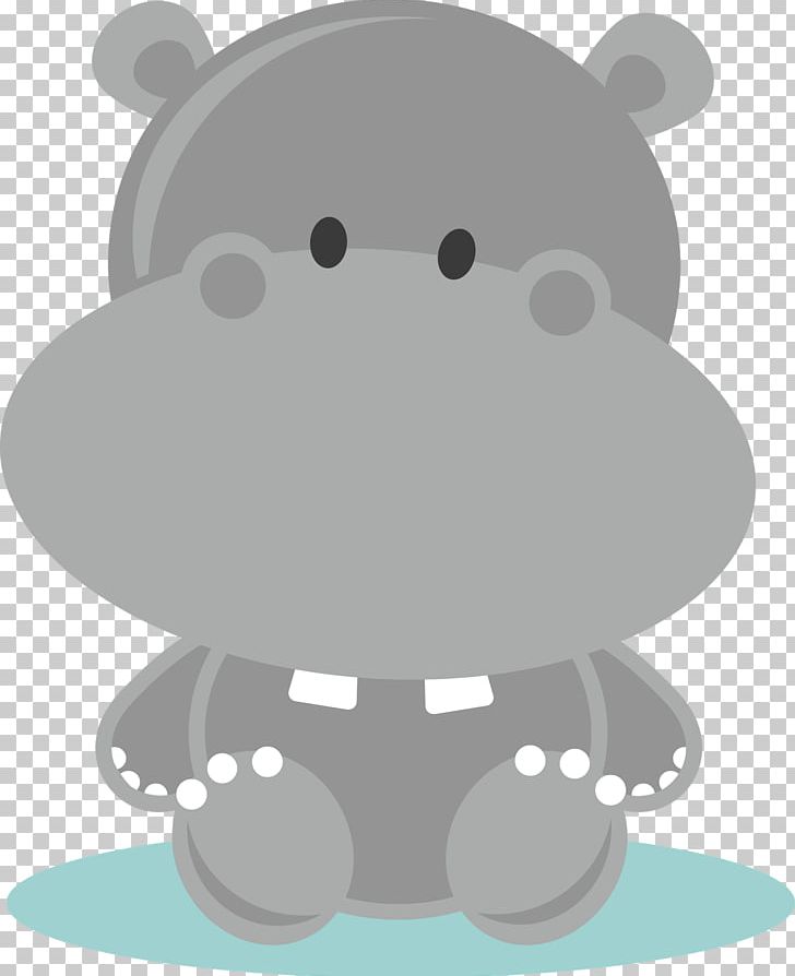 Hippopotamus Cuteness Cartoon Drawing PNG, Clipart, Animals, Animation, Bear, Carnivoran, Cartoon Free PNG Download