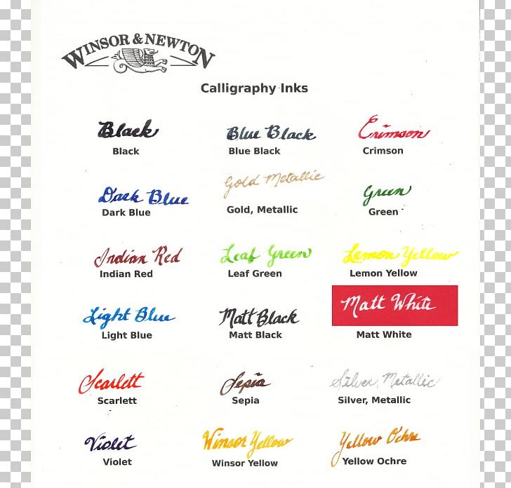 Winsor & Newton Ink Calligraphy Watercolor Painting PNG, Clipart, Area, Art, Brand, Calligraphy, Color Free PNG Download