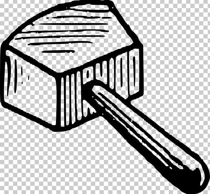 Mallet Drawing Hammer PNG, Clipart, Automotive Design, Black And White, Drawing, Hammer, Headgear Free PNG Download