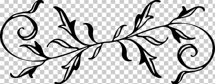 Butterfly Black And White Flower PNG, Clipart, Black And White, Branch, Butter, Decorative, Divider Free PNG Download