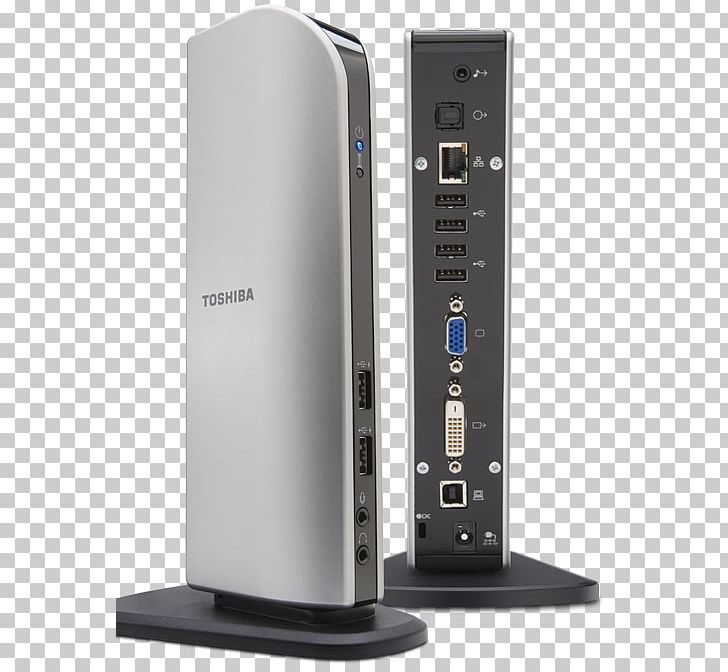Laptop Docking Station Toshiba USB Hub PNG, Clipart, Adapter, Computer, Computer Port, Digital Visual Interface, Dock Free PNG Download