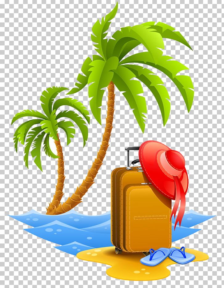 Travel Illustration PNG, Clipart, Arecaceae, Christmas Tree, Coconut, Coconut Tree, Drawing Free PNG Download