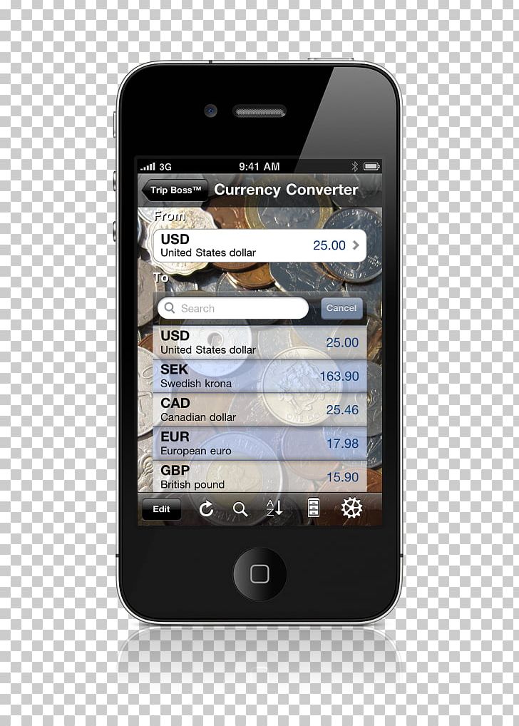 Smartphone Currency Converter App Store PNG, Clipart, Android, Appl, Cellular Network, Communication Device, Creative Mobile Phone Free PNG Download