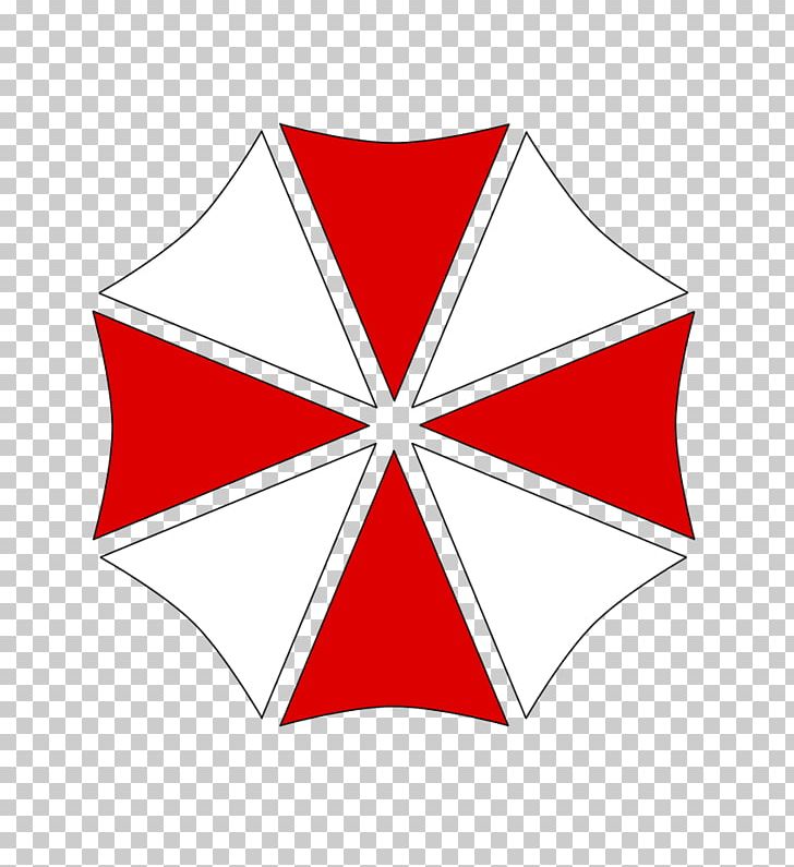 Umbrella Corps Umbrella Corporation Logo Resident Evil 7: Biohazard PNG, Clipart, Angle, Area, Cdr, Corporation, Flowering Plant Free PNG Download