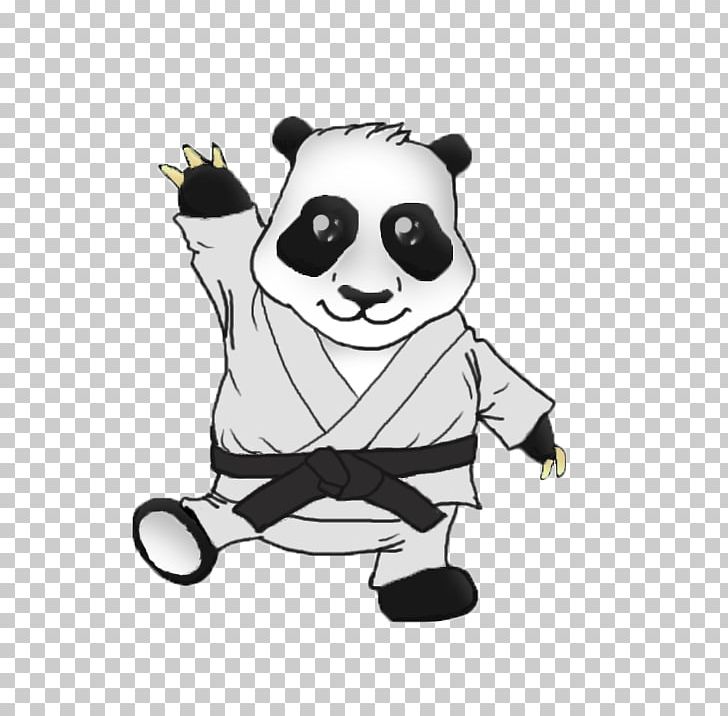 Giant Panda Character PNG, Clipart, Ailuropoda, Art, Bear, Black And White, Carnivoran Free PNG Download