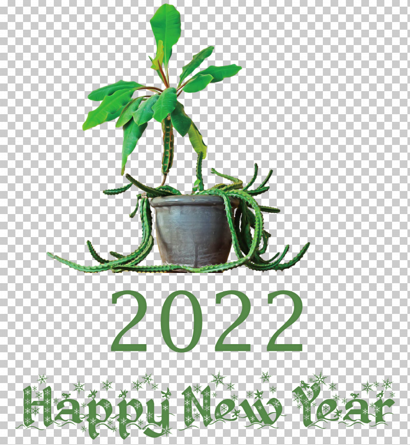 2022 Happy New Year 2022 New Year 2022 PNG, Clipart, Branching, Flowerpot, Herb, Herbal Medicine, Leaf Free PNG Download