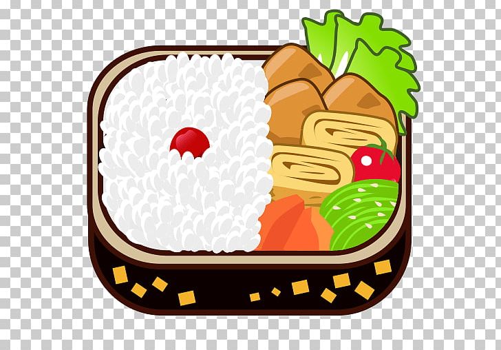 Bento Emoji Sushi Japanese Cuisine Rice PNG, Clipart, Bento, Bento Box, Box, Box Clipart, Cooked Rice Free PNG Download