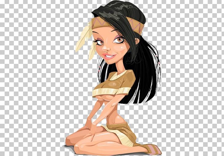 Cartoon Illustrator Drawing PNG, Clipart, Arm, Art, Black Hair, Brown Hair, Cartoon Free PNG Download