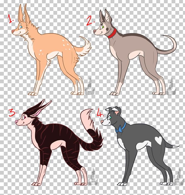 Italian Greyhound Whippet Dog Breed Spanish Greyhound Cat PNG, Clipart, Animals, Breed, Carnivoran, Cartoon, Cat Free PNG Download