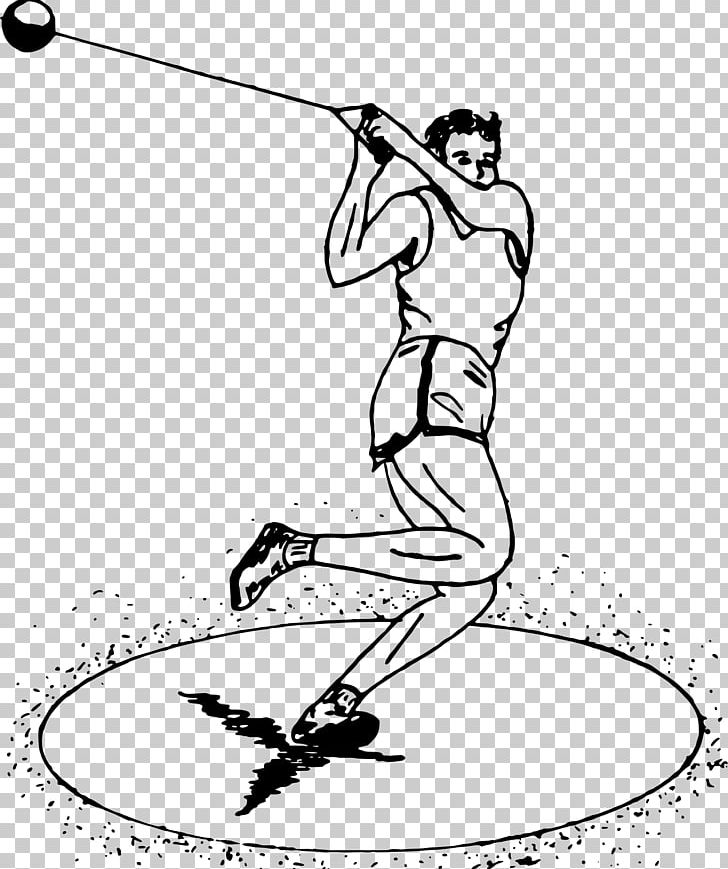 Hammer Throw At The Olympics Computer Icons PNG, Clipart, Arm, Art, Artwork, Black, Black And White Free PNG Download