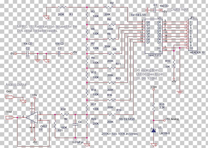Resistor Ladder Digital-to-analog Converter Electronic Circuit Attenuator Digital Potentiometer PNG, Clipart, Analogtodigital Converter, Angle, Area, Attenuator, Bit Free PNG Download