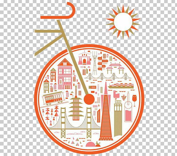 San Francisco Paper Screen Printing Poster PNG, Clipart, Advertising, Area, Art, Bicycle, Circle Free PNG Download