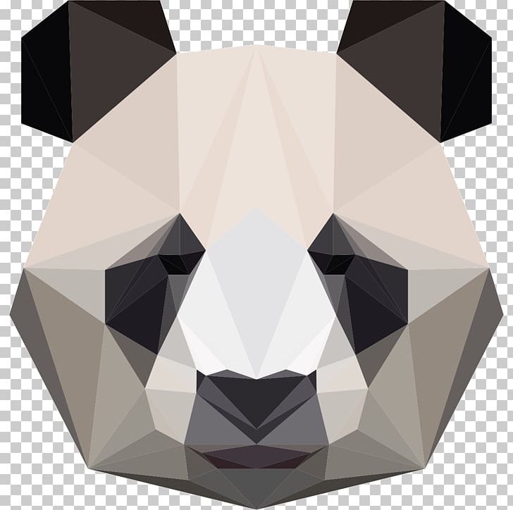 Giant Panda Red Panda Bear Polygon PNG, Clipart, Angle, Animals, Bear, Border, Crystal Free PNG Download