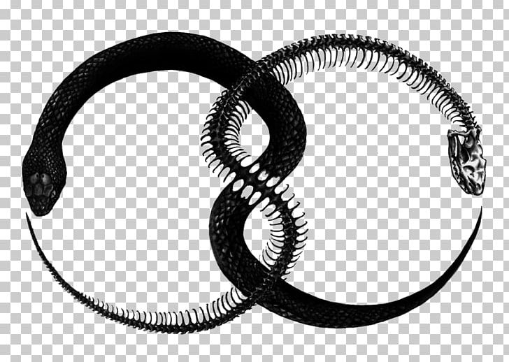 Ouroboros Snake Tattoo Symbol Alchemy PNG, Clipart, Alchemy, Animals, Art, Auto Part, Black And White Free PNG Download