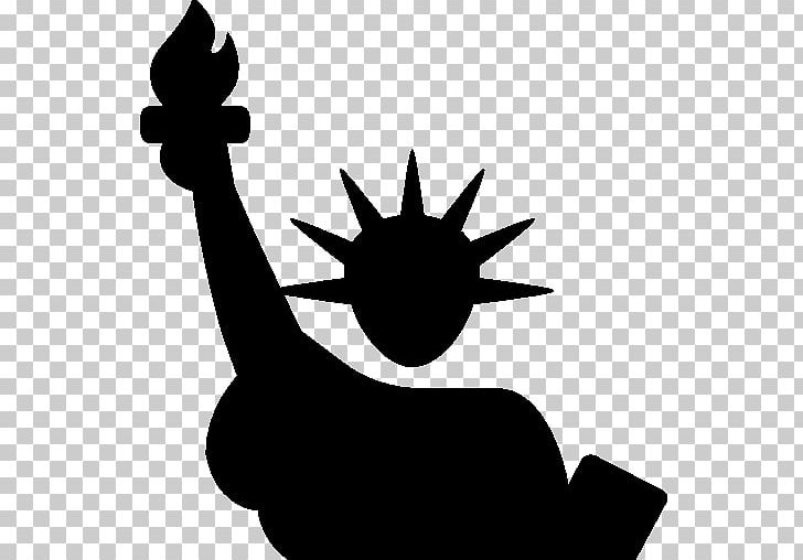 Statue Of Liberty Computer Icons PNG, Clipart, Artwork, Black And White, Computer Icons, Download, Hand Free PNG Download
