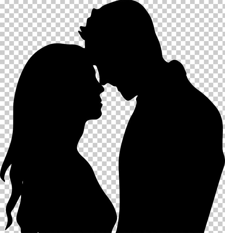 The Kiss Silhouette Couple Drawing PNG, Clipart, Animals, Black, Black And White, Clip Art, Couple Free PNG Download