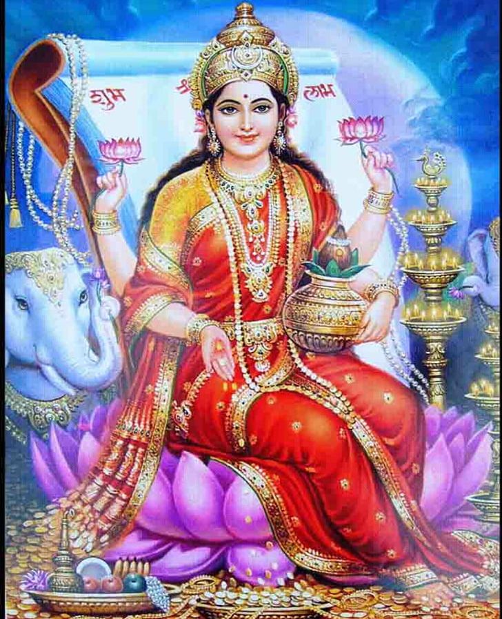 Radhe Maa Ganesha Lakshmi Devi Laxmi Pooja PNG, Clipart, Aarti, Art, Ashta Lakshmi, Computer Wallpaper, Deity Free PNG Download
