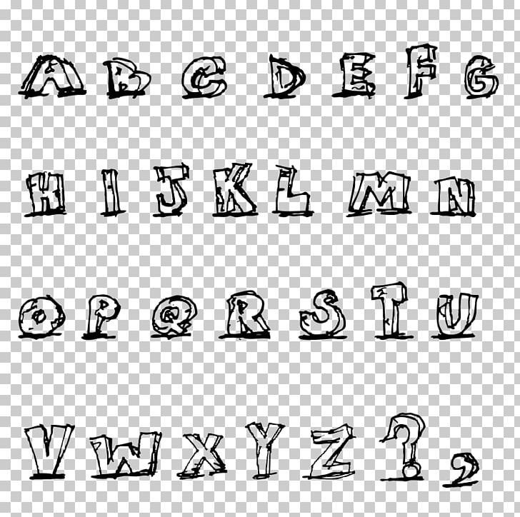 Alphabet Letter Drawing PNG, Clipart, Alphabet, Angle, Area, Black, Black And White Free PNG Download
