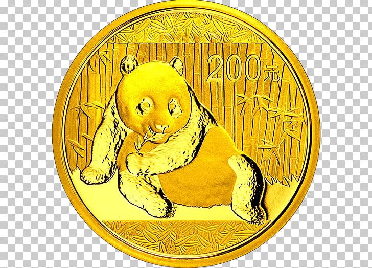 Giant Panda China Chinese Gold Panda PNG, Clipart, Bullion, Carnivoran, China, Chinese Gold Panda, Chinese Silver Panda Free PNG Download