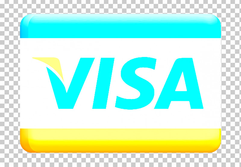 Visa Icon Credit Cards Icon PNG, Clipart, Aqua M, Credit Cards Icon, Geometry, Green, Labelm Free PNG Download
