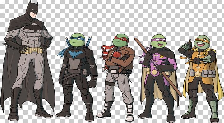 Robin Leonardo Raphael Michelangelo Donatello PNG, Clipart, Action Figure, Art, Batman, Batmanteenage Mutant Ninja Turtles, Comic Free PNG Download
