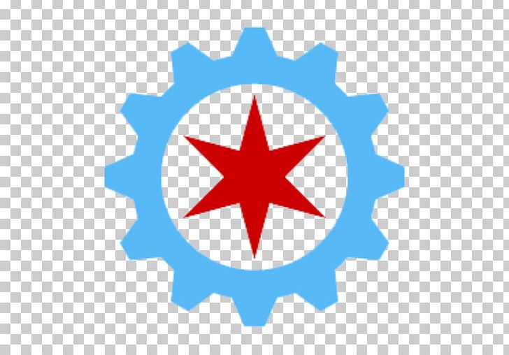 Chicago Five-pointed Star Hexagram Star Of David PNG, Clipart, Area, Chicago, Circle, Fivepointed Star, Flag Of Chicago Free PNG Download