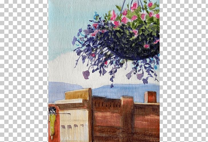 Sallie Bowen Studios Hanging Basket Acrylic Paint Still Life Watercolor Painting PNG, Clipart, Acrylic Paint, Art, Artwork, Autumn, Butte Free PNG Download